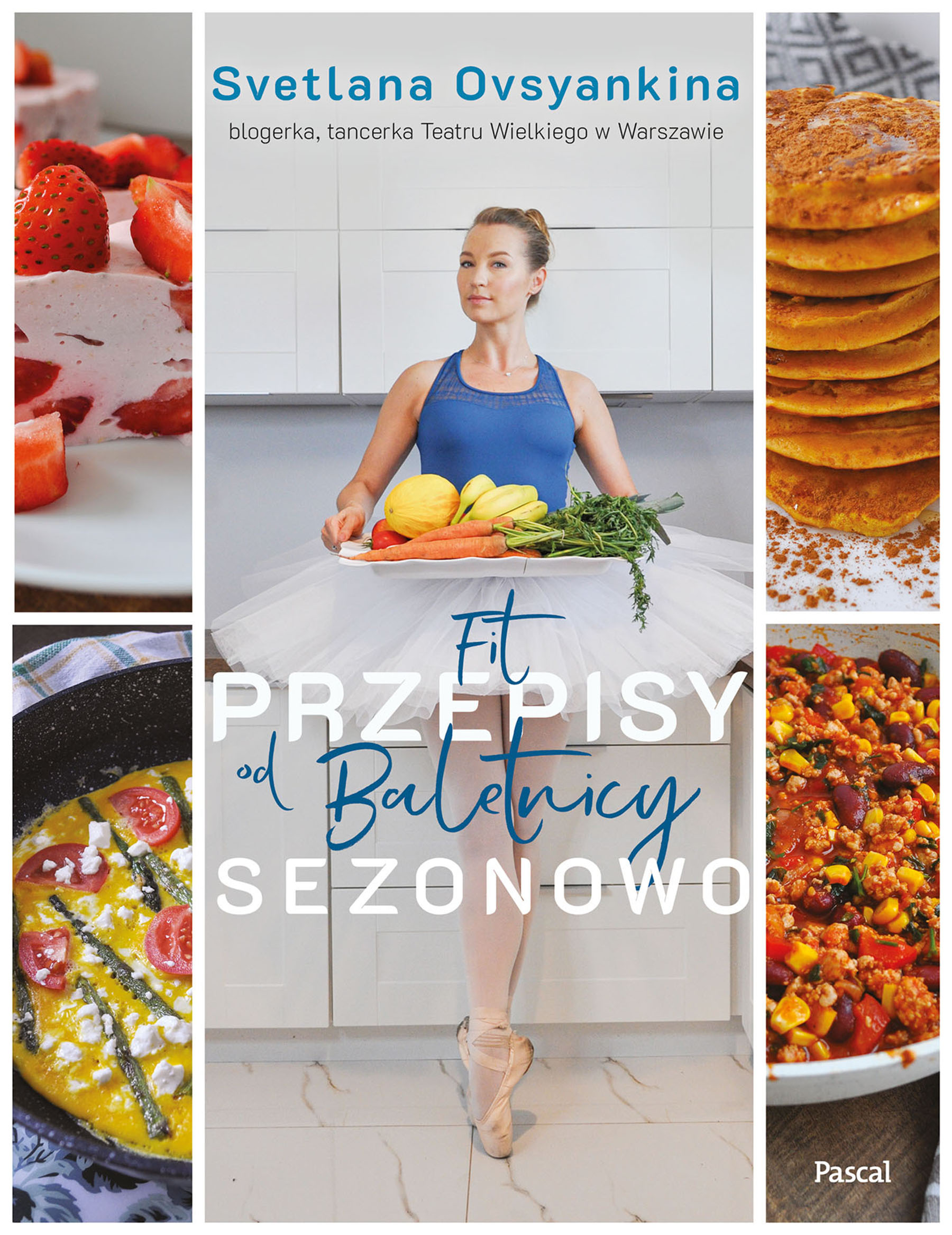 Fit przepisy od baletnicy sezonowo — okładka e-booka