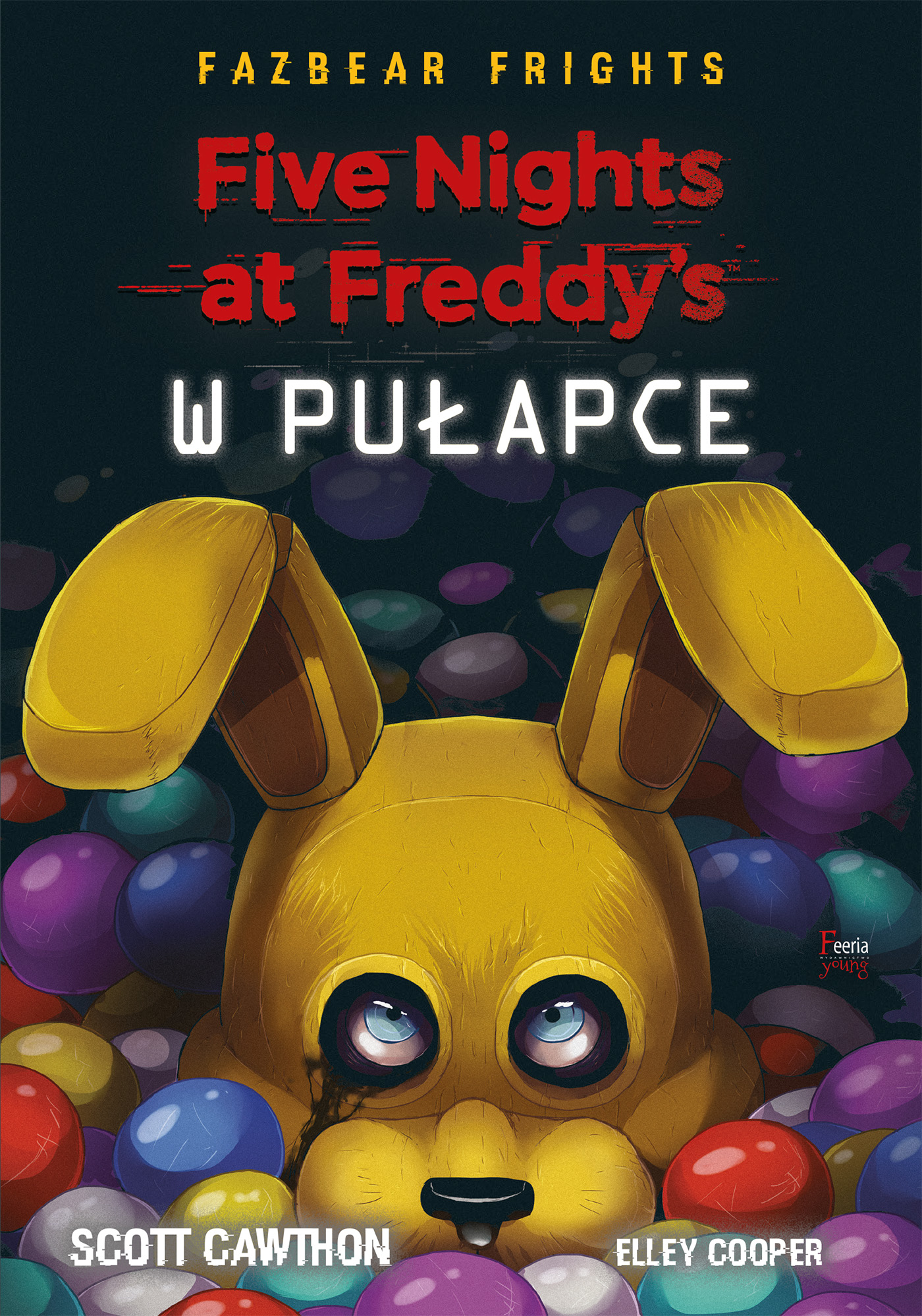 Tytuł: Five Nights at Freddy’s. Five Nights At Freddy's. W pułapce Tom 1
Autor: Scott Cawthon
Wydawnictwo: Wydawnictwo JK (Aha, Feeria)
Formaty: EPUB, MOBI