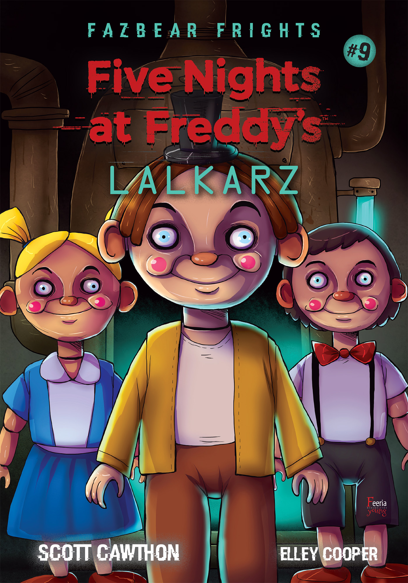 Tytuł: Five Nights At Freddy's Lalkarz Tom 9
Autor: Scott Cawthon
Wydawnictwo: Wydawnictwo JK (Aha, Feeria)
Formaty: EPUB, MOBI