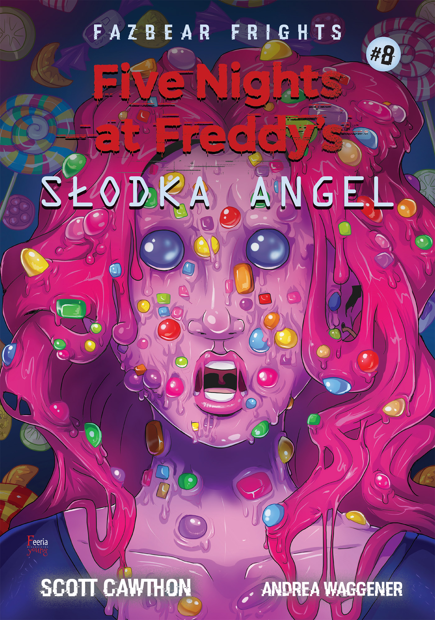 Tytuł: Five Nights At Freddy's Słodka Angel Tom 8
Autor: Scott Cawthon
Wydawnictwo: Wydawnictwo JK (Aha, Feeria)
Formaty: EPUB, MOBI