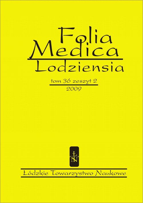 Tytuł: Folia Medica Lodziensia t. 36 z. 2/2009
Autor: Praca zbiorowa
Wydawnictwo: Łódzkie Towarzystwo Naukowe
Formaty: PDF
