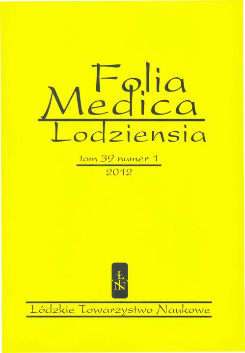 Tytuł: Folia Medica Lodziensia t. 39 z. 1/2012
Autor: Praca zbiorowa
Wydawnictwo: Łódzkie Towarzystwo Naukowe
Formaty: PDF