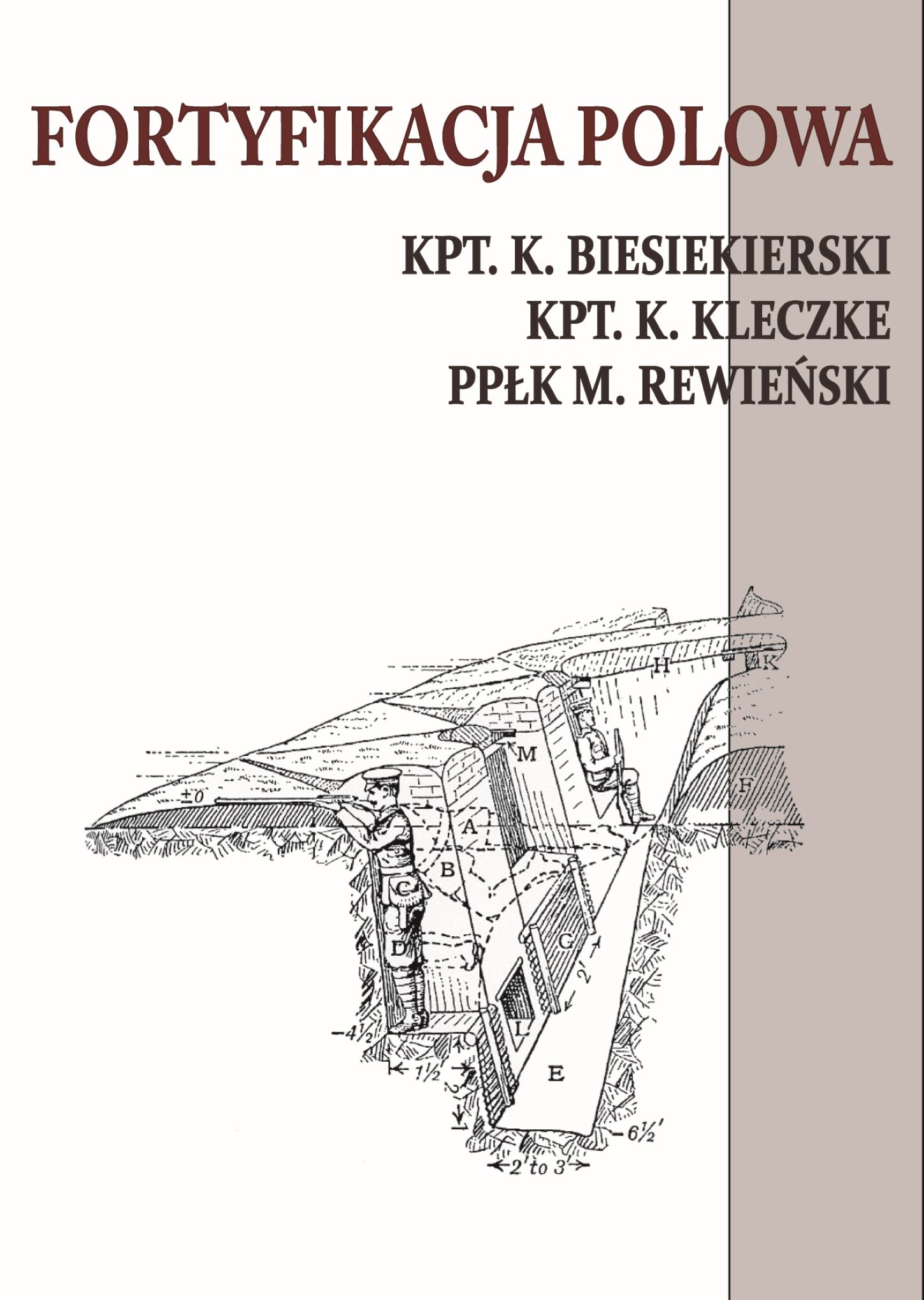 Tytuł: Fortyfikacja polowa
Autor: K. Kleczke, K. Biesiekierski, M. Rewiński
Wydawnictwo: Napoleon V
Formaty: EPUB, MOBI