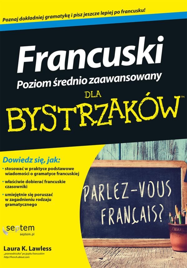 Francuski dla bystrzaków. Poziom średnio zaawansowany — okładka