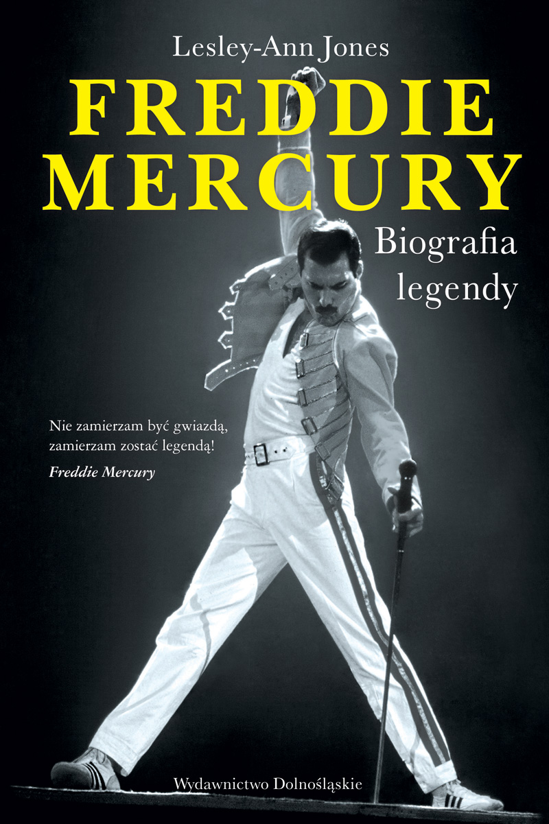 Tytuł: Freddie Mercury. Biografia legendy
Autor: Lesley-Ann Jones
Wydawnictwo: Wydawnictwo Dolnośląskie
Formaty: EPUB, MOBI