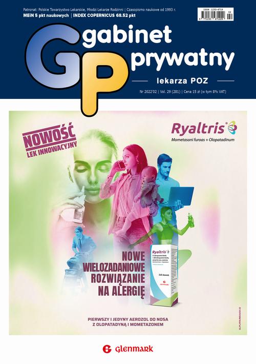 Tytuł: Gabinet Prywatny 2/2022
Autor: Maciej Banach, Jan Pęksa, Anna Citko, Irena Owsieniuk, Michał Śliwa, Natalia Piątkowska, Magdalena Kajzar, Anna Saran, Anna Jarzumbek, Karolina Bień, Ewa Kluczewska
Wydawnictwo: Medyk
Formaty: PDF