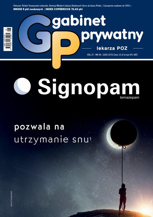 Tytuł: Gabinet Prywatny 6/2020
Autor: Praca Zbiorowa
Wydawnictwo: Medyk
Formaty: PDF