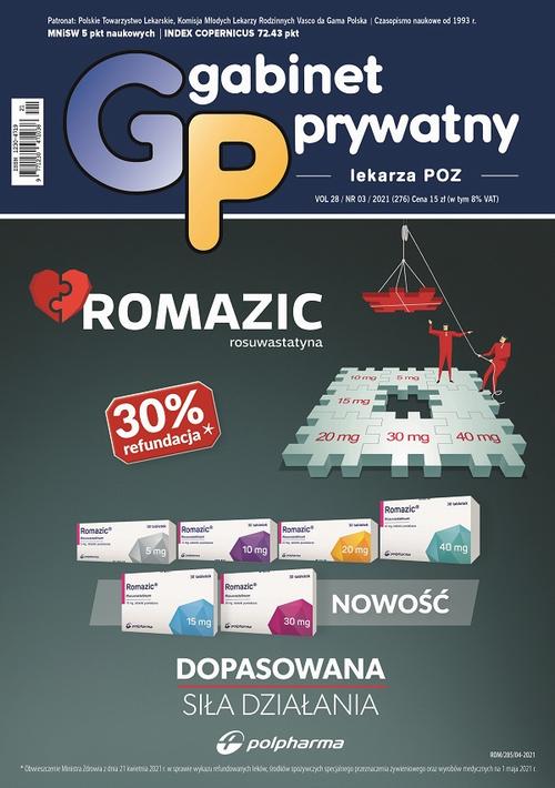 Tytuł: Gabinet Prywatny lekarza POZ 3/2021
Autor: Paweł Lewek, Marlena Janoska-Jaździk, Jan Pęksa, Grzegorz Chojnacki, Aleksandra Chojnacka, Michał Wiciński
Wydawnictwo: Medyk
Formaty: PDF