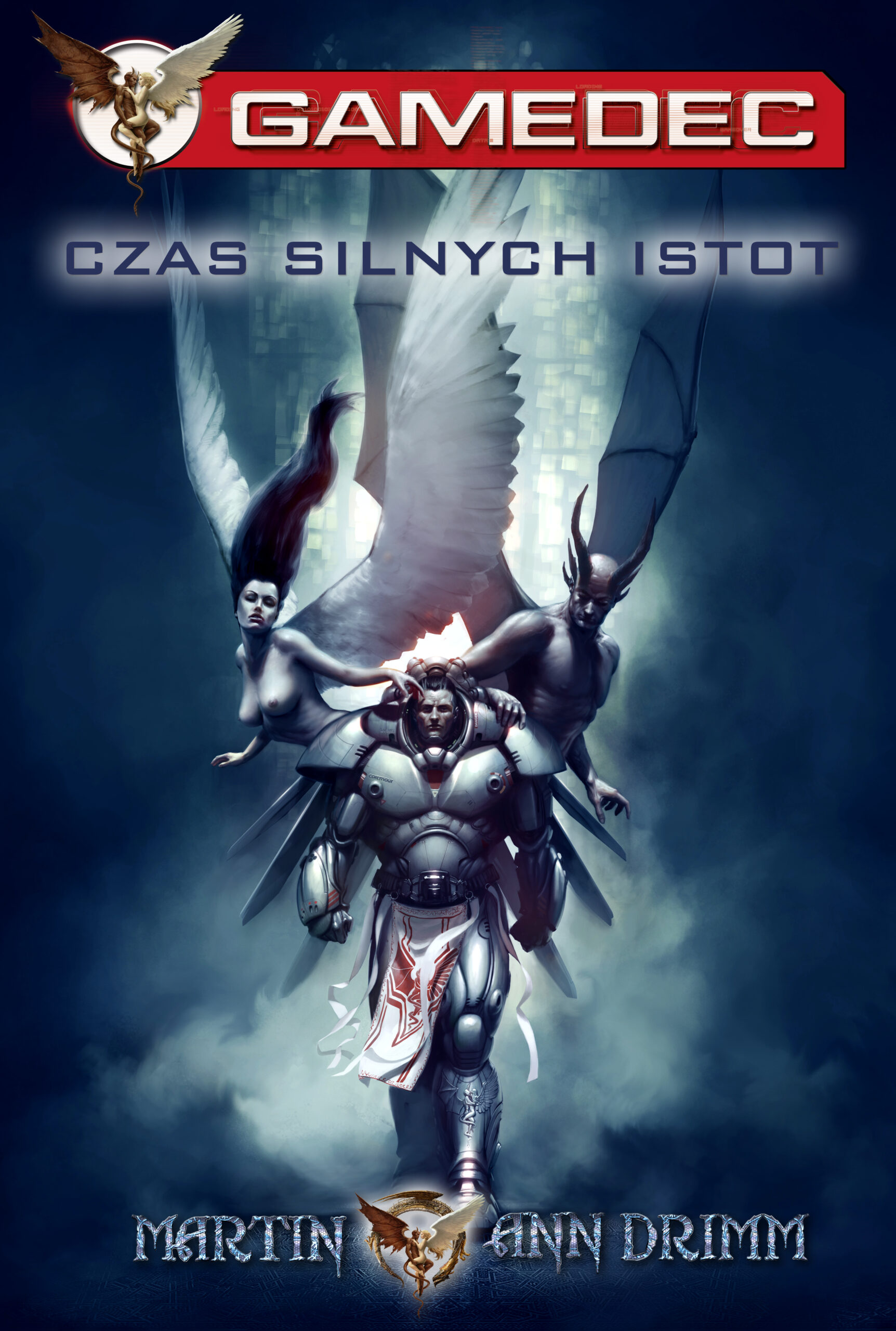 Gamedec (Tom 4). Czas silnych istot — okładka e-booka