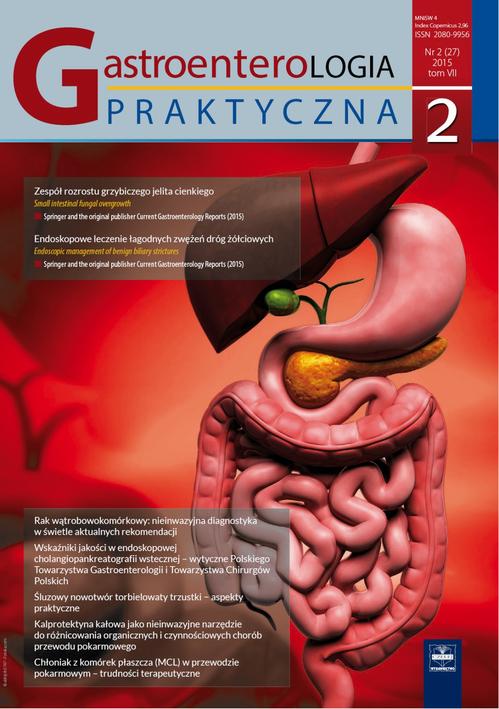 Tytuł: Gastroenterologia Praktyczna 2/2015
Autor: 
Wydawnictwo: Czelej
Formaty: EPUB, MOBI