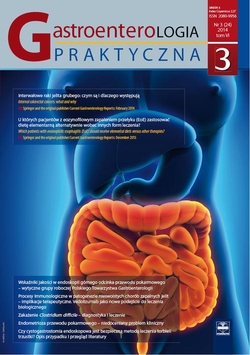Tytuł: Gastroenterologia Praktyczna 3/2014
Autor: 
Wydawnictwo: Czelej
Formaty: EPUB, MOBI