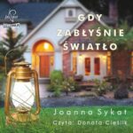 Tytuł: Gdy zabłyśnie światło
Autor: Joanna Sykat
Wydawnictwo: Prozami
Formaty: MP3