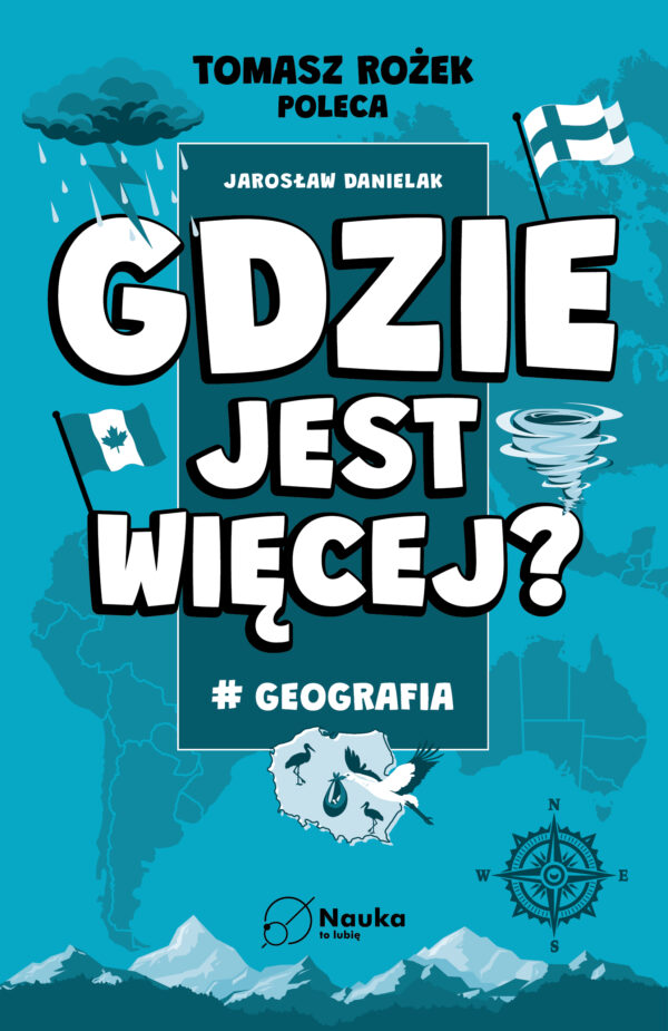 Gdzie jest więcej? #geografia — okładka e-booka