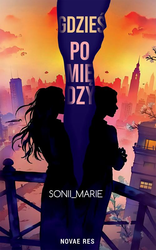 Gdzieś pomiędzy… — okładka e-booka