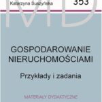 Gospodarowanie nieruchomościami. Przykłady i zadania — okładka e-booka