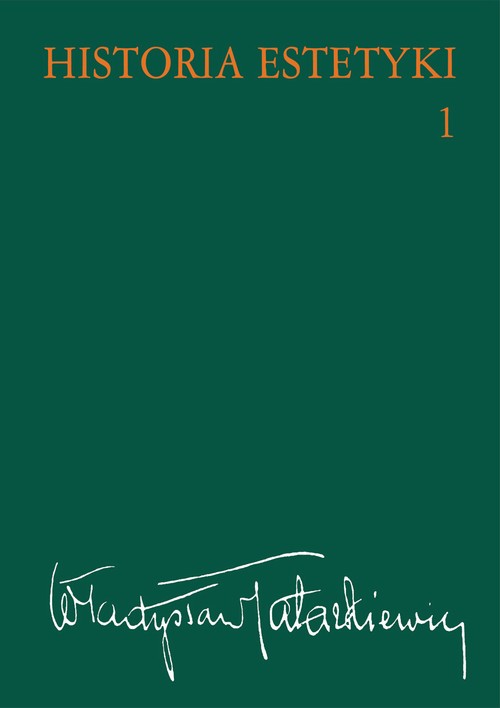 Tytuł: Historia estetyki, t.1
Autor: Władysław Tatarkiewicz
Wydawnictwo: Wydawnictwo Naukowe PWN
Formaty: EPUB, MOBI