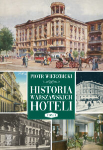 Historia warszawskich hoteli — okładka e-booka