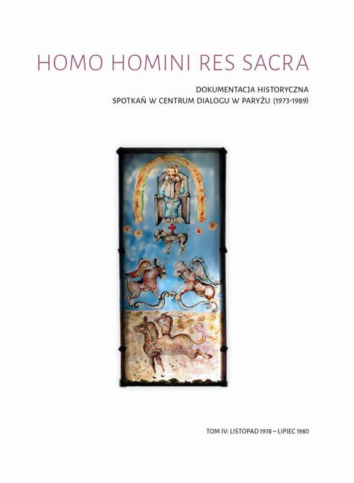 Tytuł: Homo homini res sacra. Dokumentacja historyczna spotkań w Centrum Dialogu w Paryżu (1973-1989), t. 4: Listopad 1978 – lipiec 1980
Autor: 
Wydawnictwo: Uniwersytet Jana Kochanowskiego
Formaty: PDF