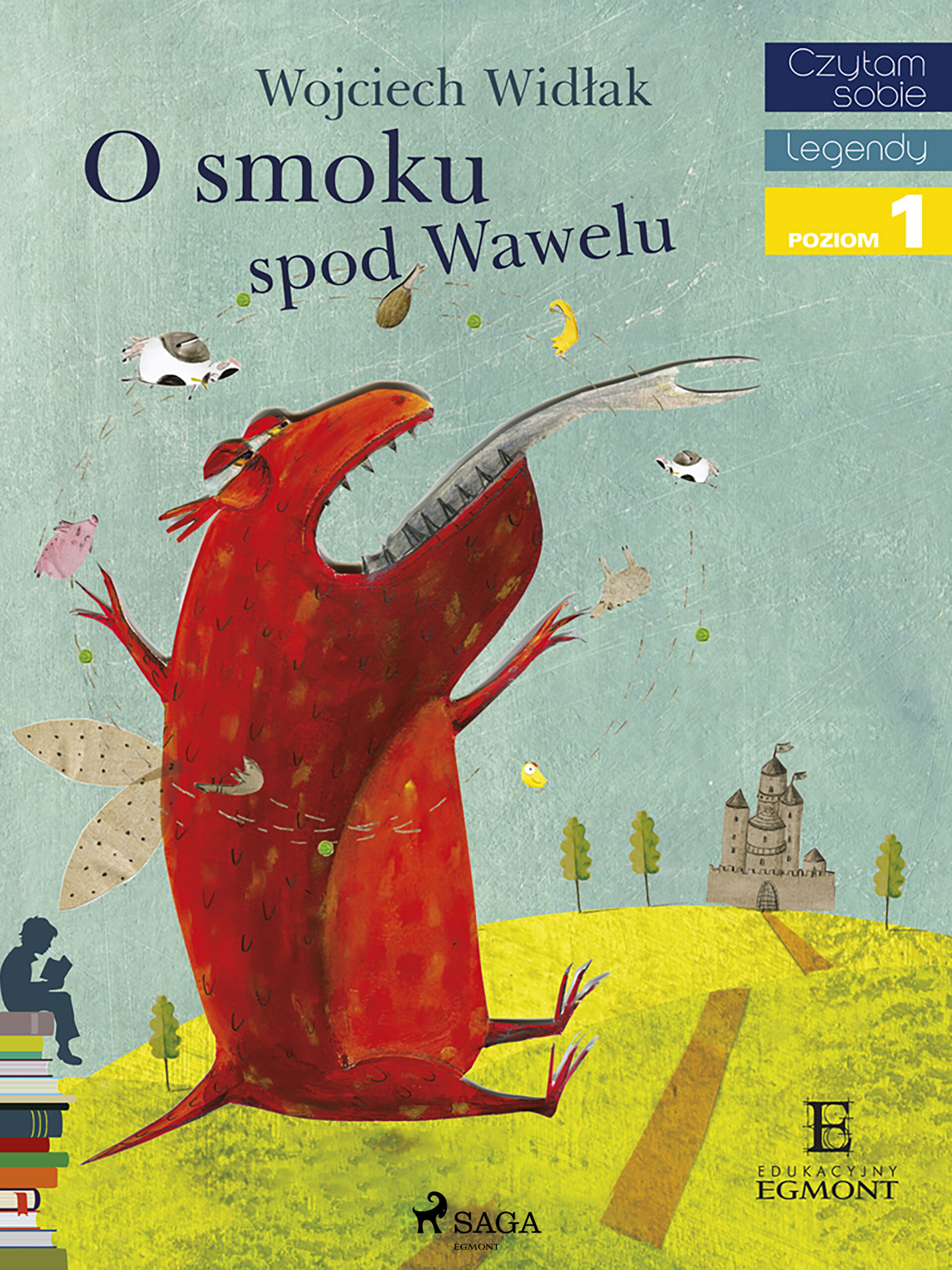 I am reading - Czytam sobie. O Smoku spod Wawelu — okładka e-booka