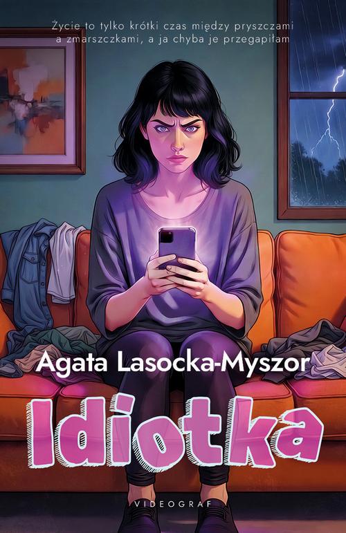 Idiotka — okładka e-booka
