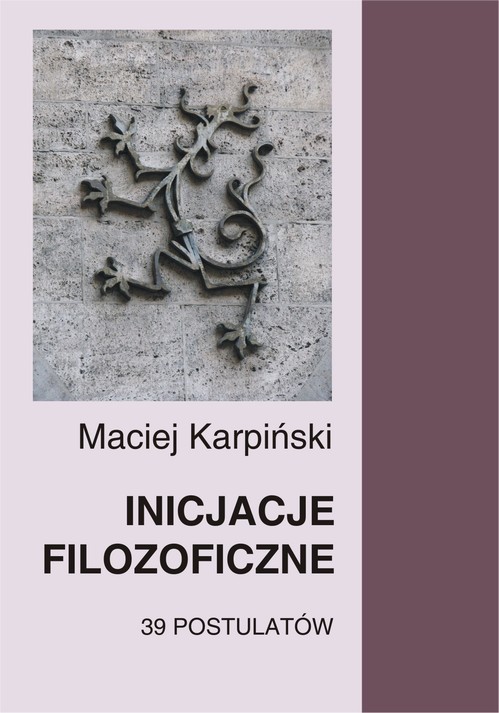 Inicjacje filozoficzne — okładka e-booka