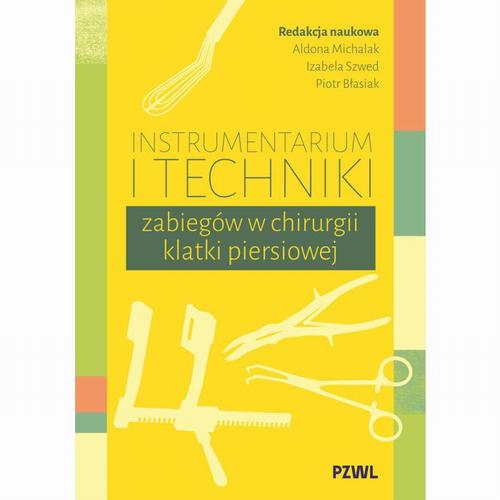 Instrumentarium i techniki zabiegów w chirurgii klatki piersiowej — okładka e-booka