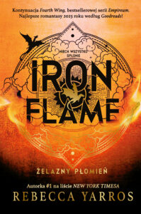 Iron Flame. Żelazny płomień — okładka e-booka