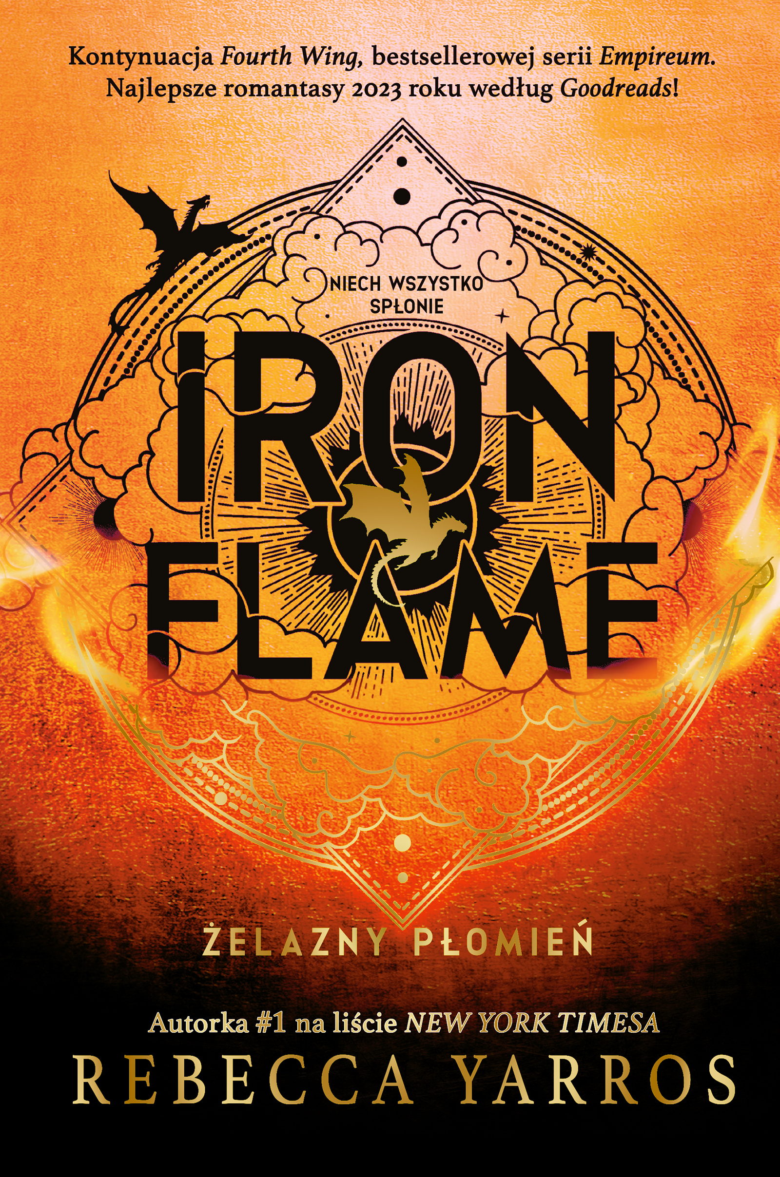 Tytuł: Iron Flame. Żelazny płomień
Autor: Rebecca Yarros
Wydawnictwo: FILIA
Formaty: EPUB, MOBI