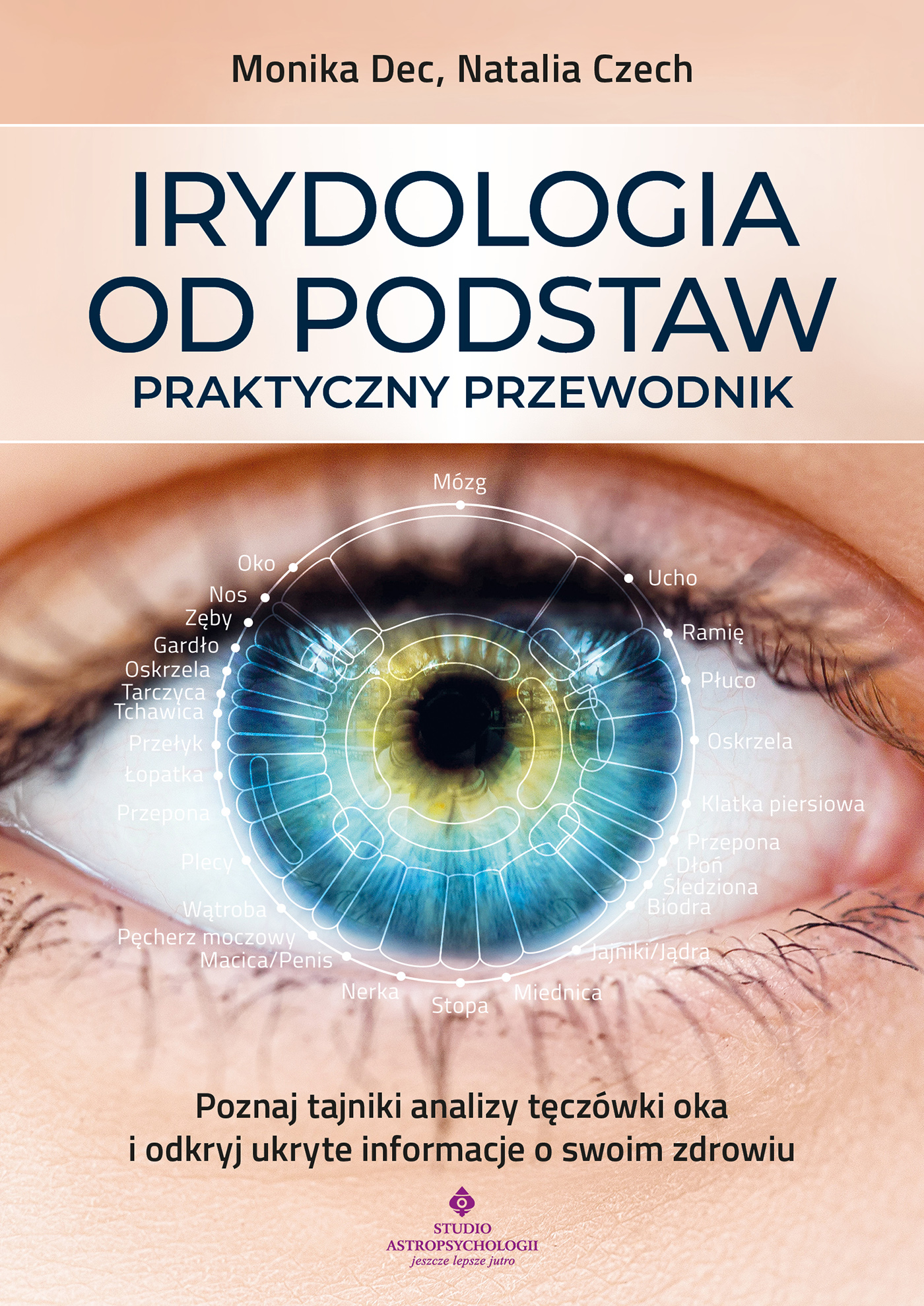 Tytuł: Irydologia od podstaw - praktyczny przewodnik. . Poznaj tajniki analizy tęczówki oka i odkryj ukryte informacje o swoim zdrowiu
Autor: Monika Dec, Natalia Czech
Wydawnictwo: Studio Astropsychologii
Formaty: EPUB, PDF, MOBI