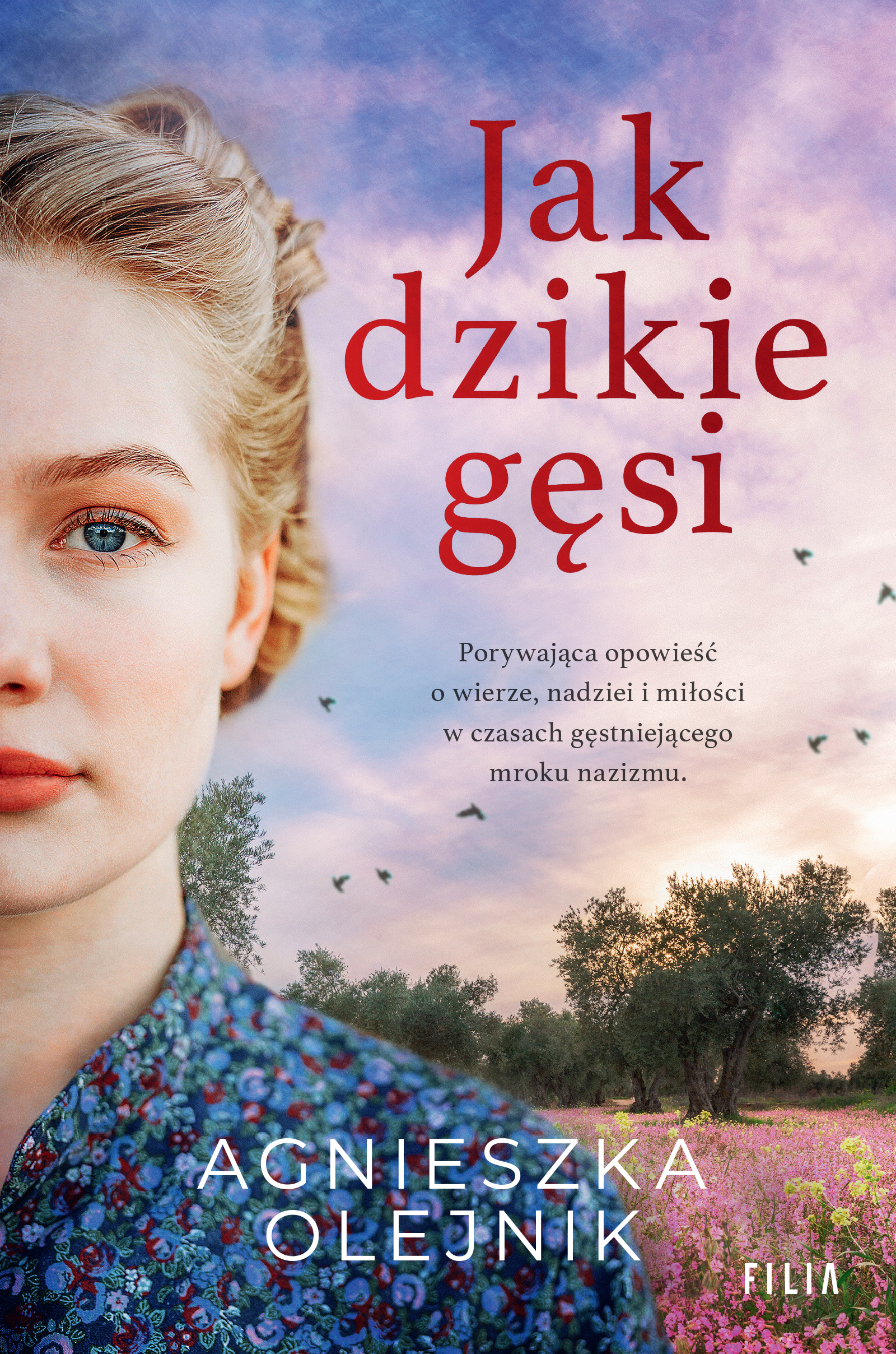 Tytuł: Jak dzikie gęsi
Autor: Agnieszka Olejnik
Wydawnictwo: FILIA
Formaty: EPUB, MOBI