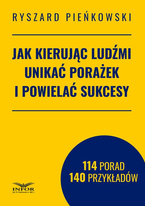 Jak kierując ludźmi unikać porażek i powielać sukcesy — okładka e-booka