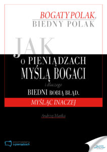 Jak o pieniądzach myślą bogaci i dlaczego biedni robią błąd, myśląc inaczej — okładka e-booka