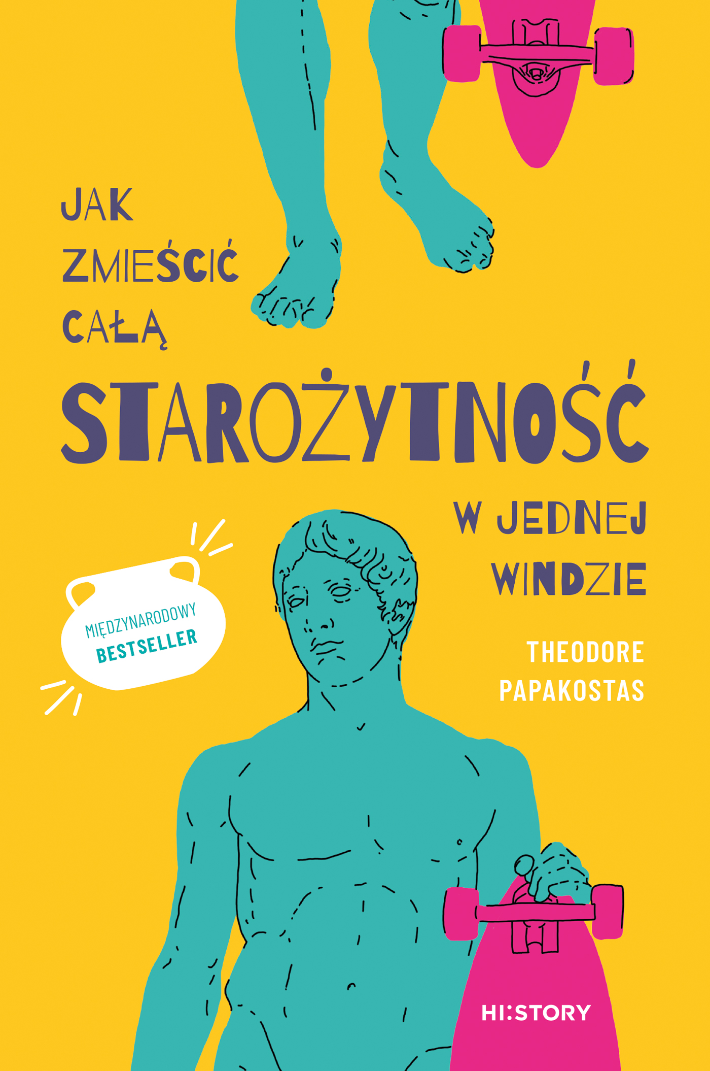 Tytuł: Jak zmieścić całą starożytność w jednej windzie
Autor: Theodore Papakostas
Wydawnictwo: HI:STORY
Formaty: EPUB, MOBI