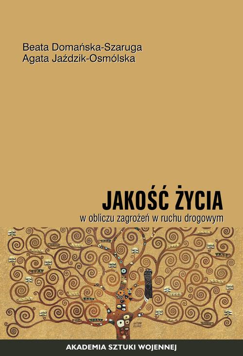 Jakość życia w obliczu zagrożeń w ruchu drogowym — okładka e-booka