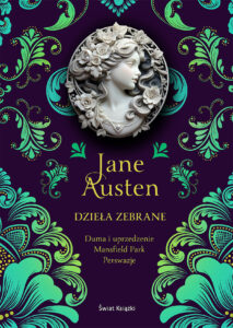 Jane Austen. Dzieła Zebrane. Tom 2. Duma i uprzedzenie, Mansfield Park, Perswazje — okładka e-booka