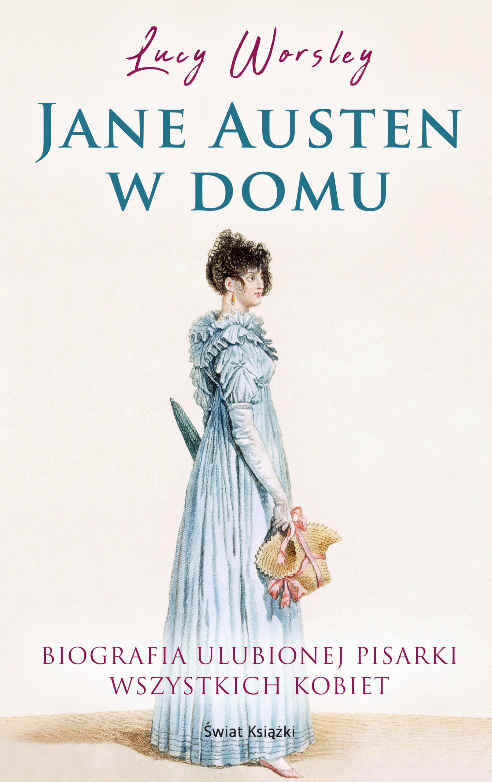 Jane Austen w domu — okładka e-booka
