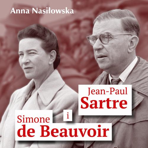 Jean-Paul Sartre i Simone de Beauvoir — okładka audiobooka