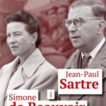 Jean-Paul Sartre i Simone de Beauvoir — okładka e-booka