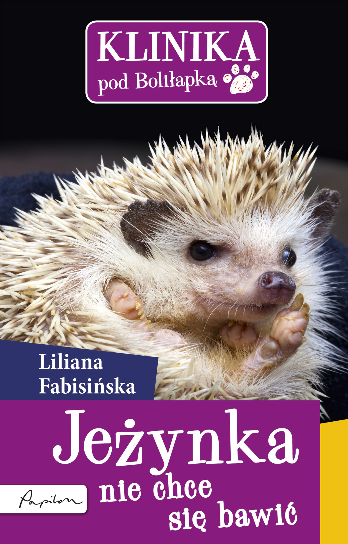 Tytuł: Jeżynka nie chce się bawić
Autor: Liliana Fabisińska
Wydawnictwo: Papilon
Formaty: EPUB, MOBI