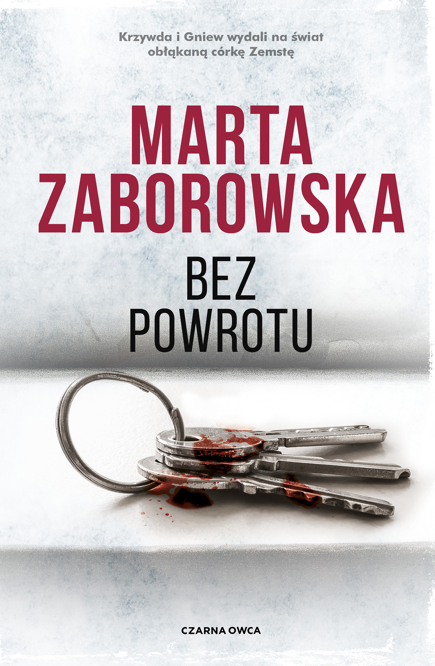 Tytuł: Julia Krawiec (tom 5). Bez powrotu
Autor: Marta Zaborowska
Wydawnictwo: Wydawnictwo Czarna Owca
Formaty: EPUB, MOBI