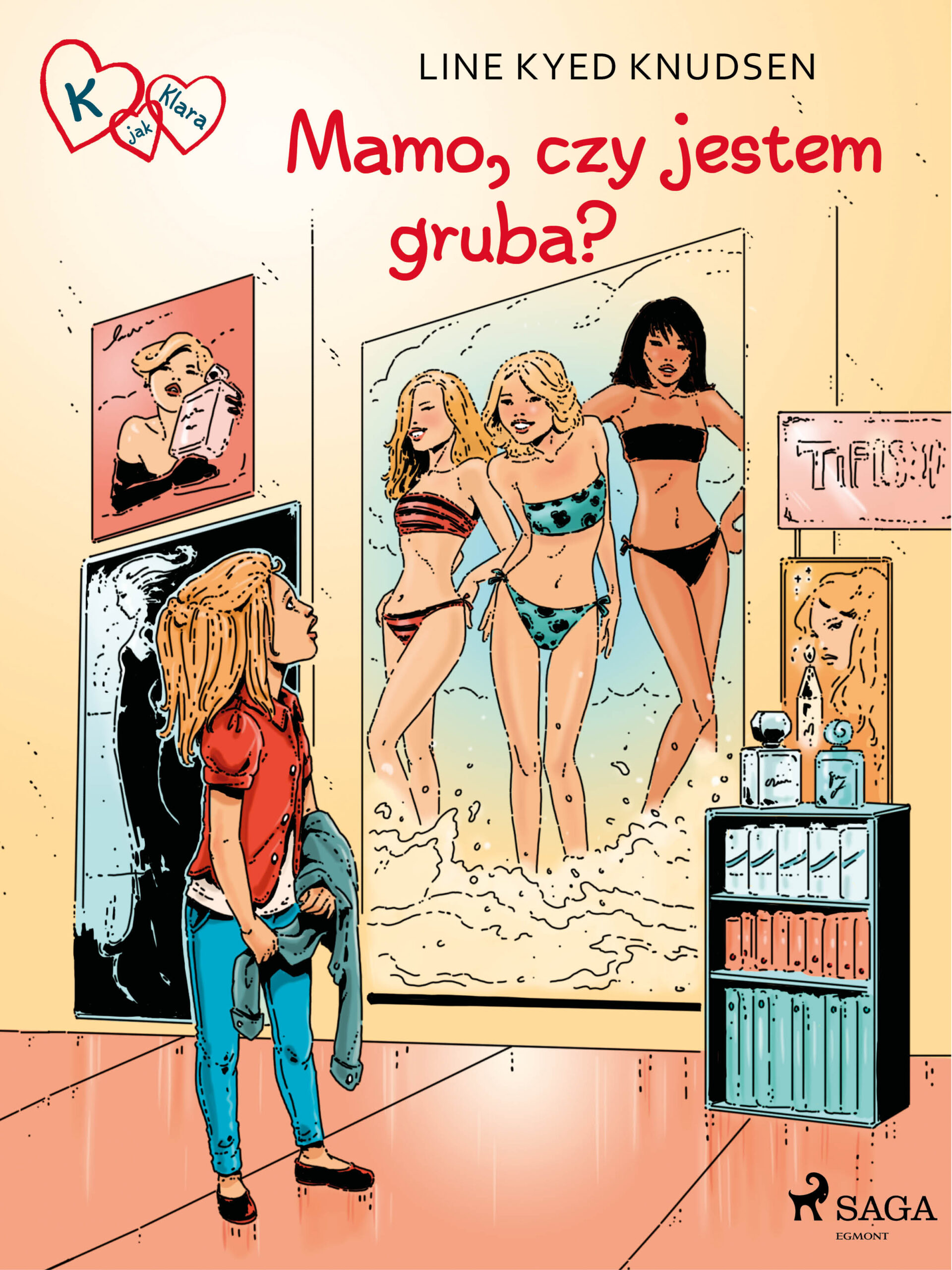 Tytuł: K jak Klara. K jak Klara 14 - Mamo, czy jestem gruba? (#14)
Autor: Line Kyed Knudsen
Wydawnictwo: SAGA Egmont
Formaty: EPUB, MOBI