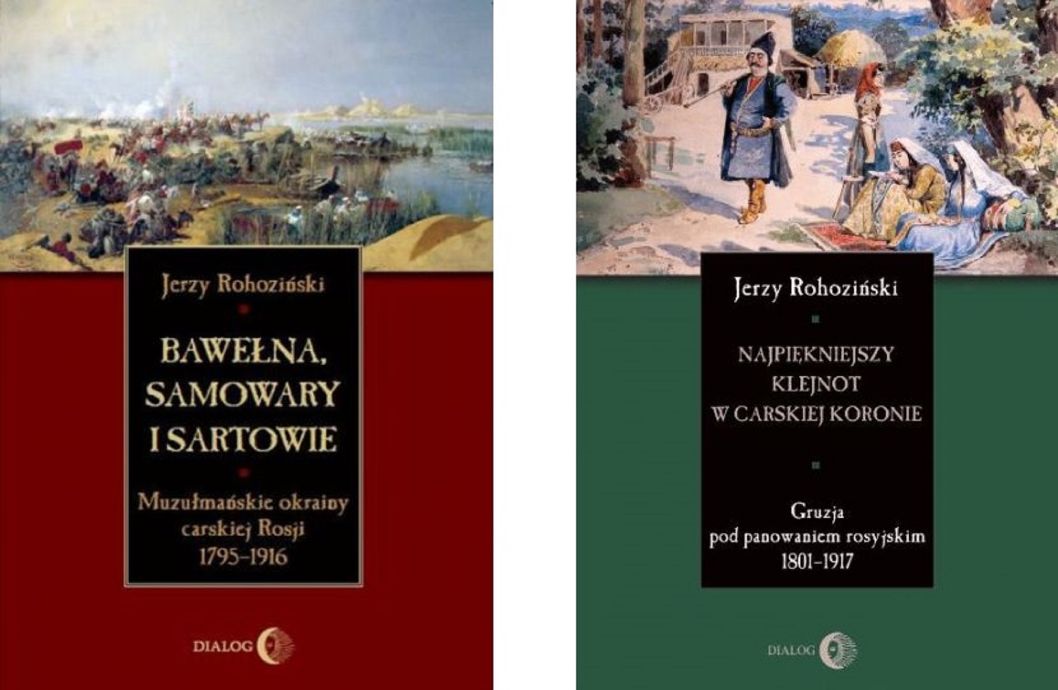 Kaukaz i Azja Środkowa - pakiet 2 książek - Bawełna, samowary i Sartowie / Najpiękniejszy klejnot w carskiej koronie — okładka