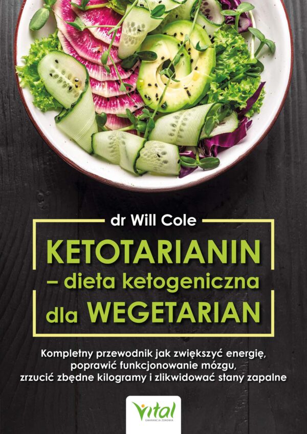 Ketotarianin - dieta ketogeniczna dla wegetarian — okładka e-booka