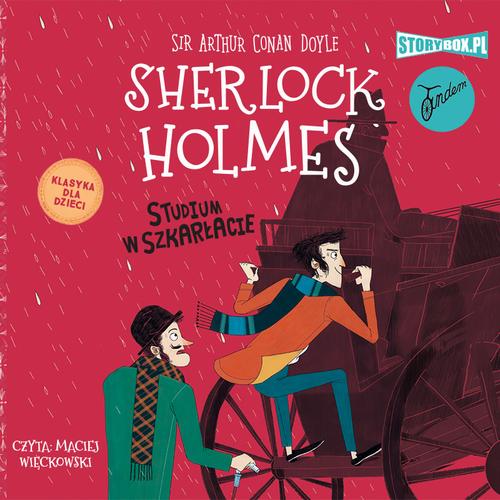 Klasyka dla dzieci. Sherlock Holmes. Tom 1. Studium w szkarłacie — okładka audiobooka