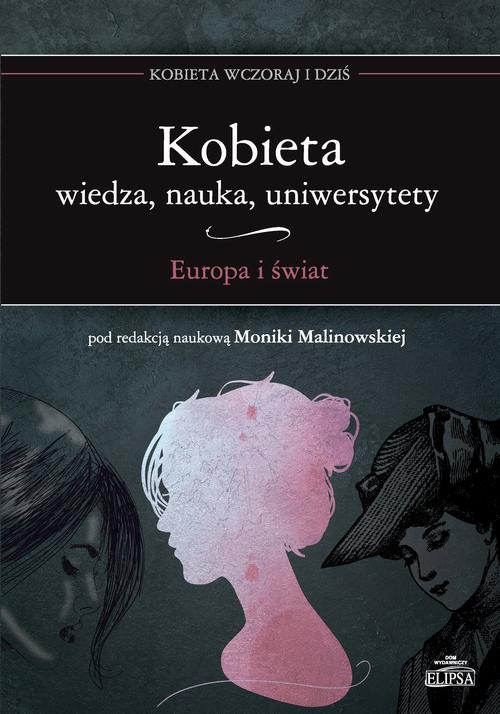 Kobieta Wiedza nauka uniwersytety Europa i świat — okładka e-booka