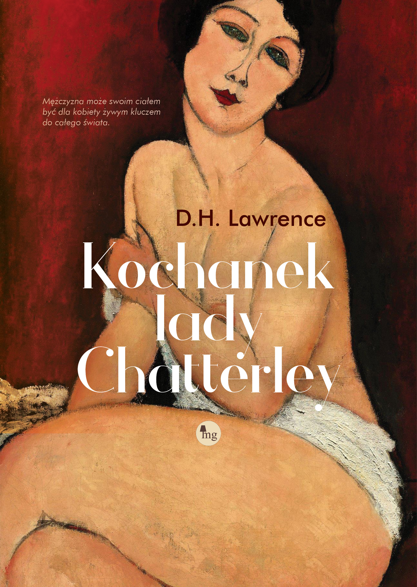 Kochanek lady Chatterley — okładka e-booka