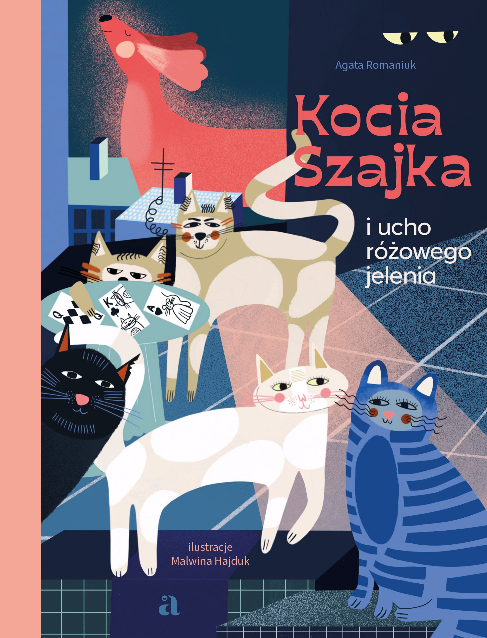 Tytuł: Kocia Szajka i ucho różowego jelenia
Autor: Agata Romaniuk
Wydawnictwo: Wydawnictwo Agora
Formaty: EPUB, MOBI