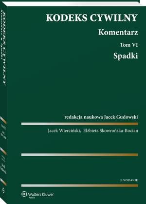 Kodeks cywilny. Komentarz. Tom 6. Spadki — okładka e-booka