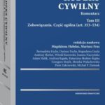Kodeks cywilny. Komentarz. Tom III — okładka e-booka