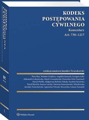 Kodeks postępowania cywilnego. Komentarz. Art. 730–1217 — okładka e-booka
